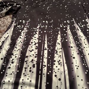 Black and White Patterned Top